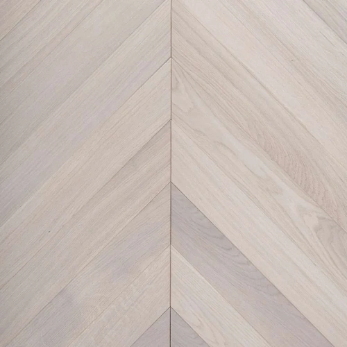 ДУБ СЕЛЕКТ ЧЕГЕТ БЕЛЫЙ ИНЖЕНЕРНАЯ ДОСКА LAB ARTE ФРАНЦУЗСКАЯ ЁЛКА CHEVRON для пола